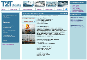 Boat advert